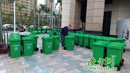 欣方圳塑料環(huán)保垃圾桶，天津市場(chǎng)銷量倍增