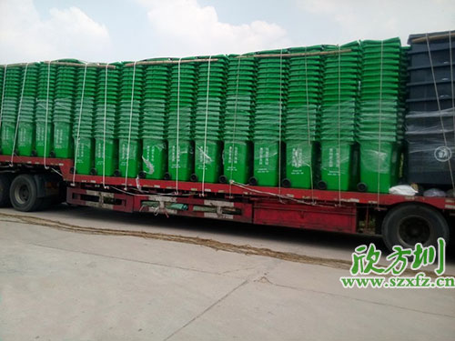 欣方圳塑料環(huán)保垃圾桶，天津市場(chǎng)銷量倍增