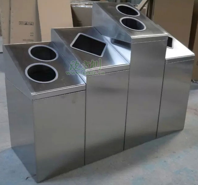 江西南昌商場(chǎng)不銹鋼分類環(huán)?;厥胀袄p松分類