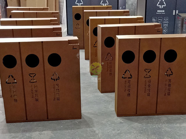 酒店鋼制分類(lèi)垃圾桶-室內(nèi)分類(lèi)垃圾桶廠(chǎng)家