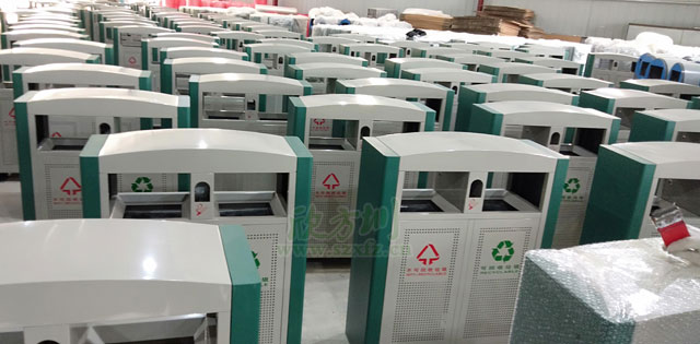 戶外鋼板垃圾桶廠家直銷(xiāo)湖北宜昌景區(qū)