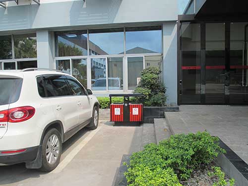 欣方圳鋼木垃圾桶 東莞高檔小區(qū)的選擇