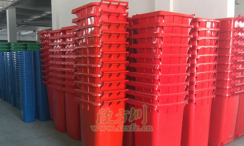 欣方圳垃圾桶廠家塑料垃圾桶的標(biāo)準(zhǔn)工藝流程