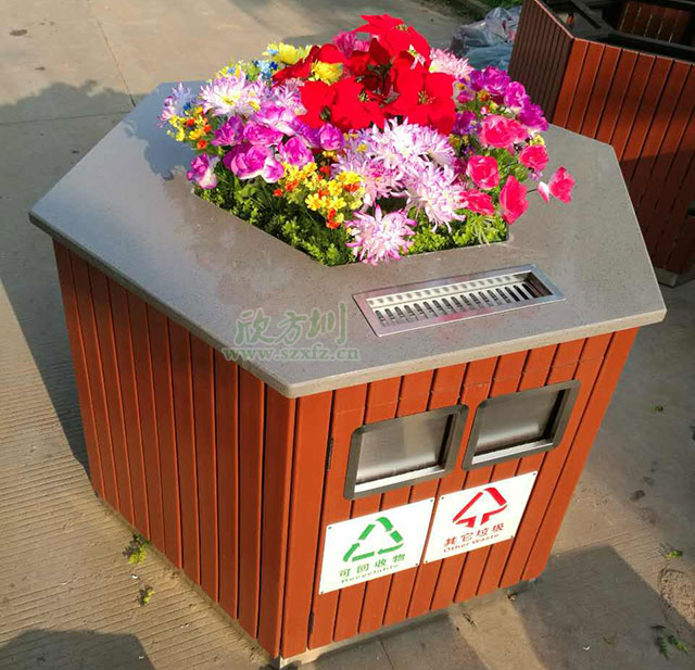 ?？诨疖?chē)站站臺(tái)花盆垃圾桶生產(chǎn)工藝