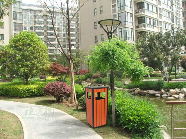 欣方圳鋼木垃圾桶 讓您感受自然田園風(fēng)光