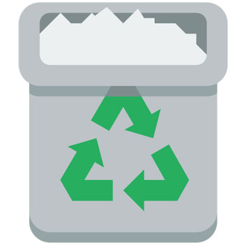 垃圾桶圖標及分類標識有哪些？